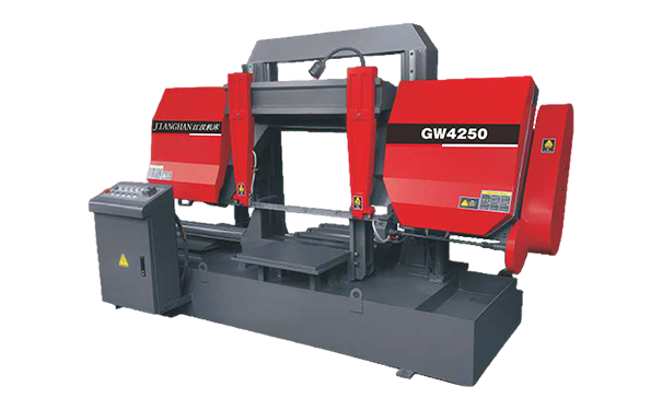 灵川GW4250双柱龙门卧式带锯床